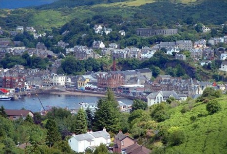 View of Oban from Druim Mor