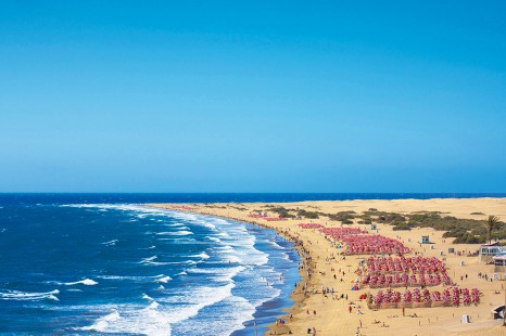 Playa del Ingl s, Maspalomas, Gran Canaria, Canary Islands, Spai